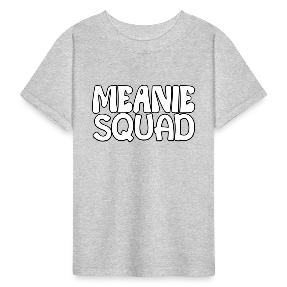 Meanie SQUAD - Youth T-shirt - heather gray