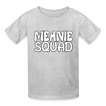 Meanie SQUAD - Youth T-shirt - heather gray