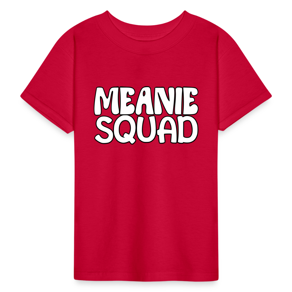 Meanie SQUAD - Youth T-shirt - red