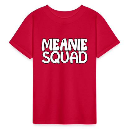 Meanie SQUAD - Youth T-shirt - red