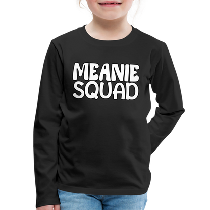 Meanie SQUAD - Youth LongSleeve Shirt - black