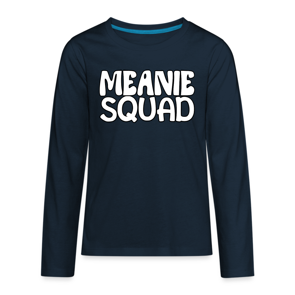 Meanie SQUAD - Youth LongSleeve Shirt - deep navy