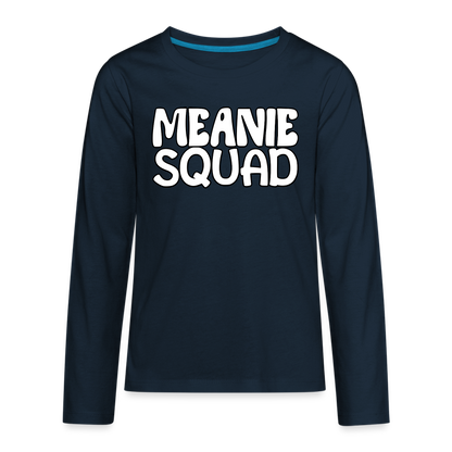 Meanie SQUAD - Youth LongSleeve Shirt - deep navy