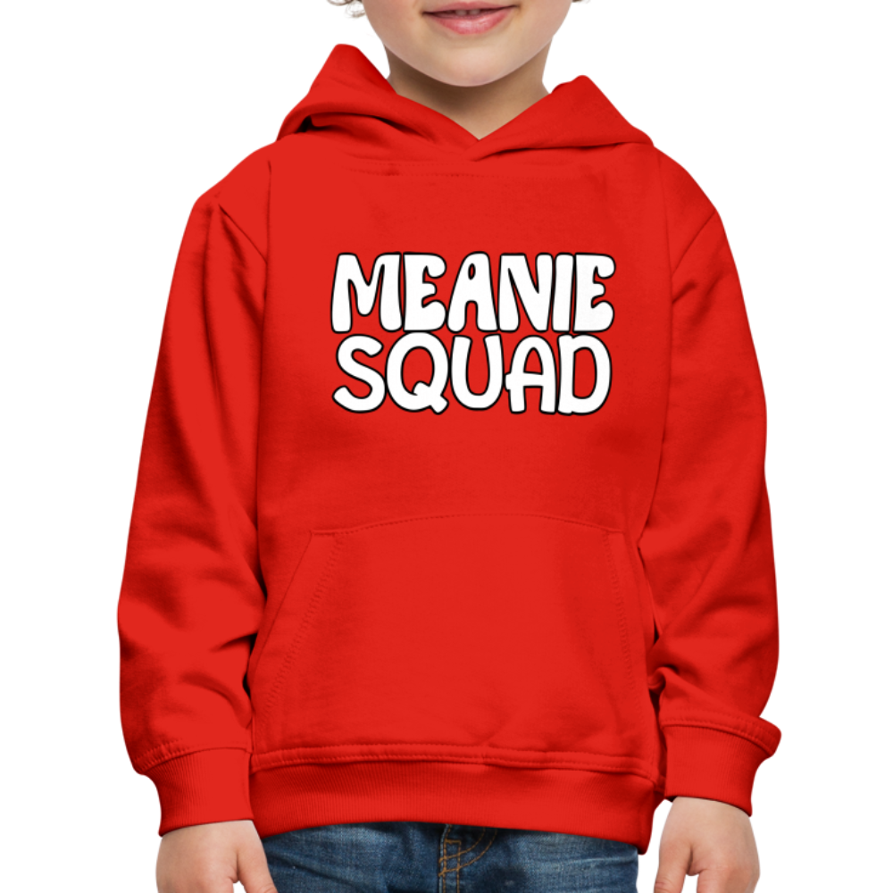 Meanie SQUAD - Youth Hoodie - red