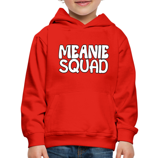 Meanie SQUAD - Youth Hoodie - red