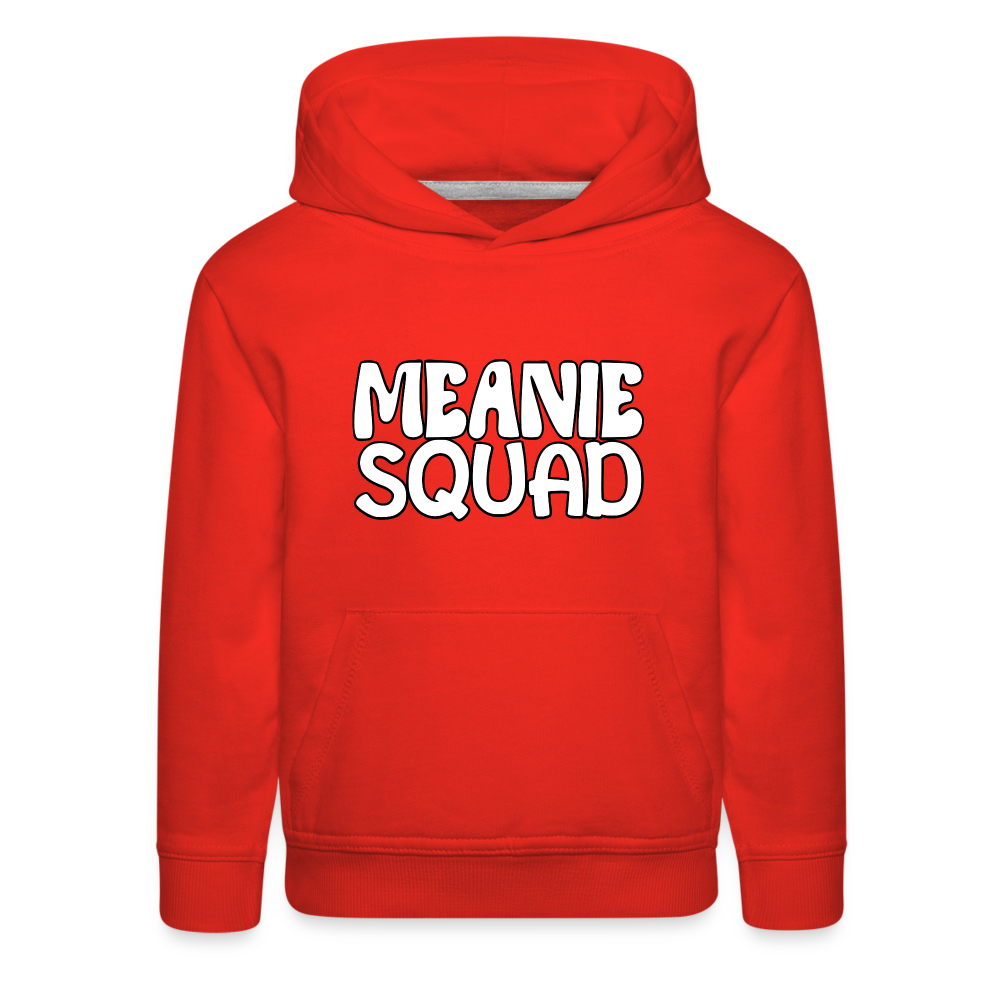 Meanie SQUAD - Youth Hoodie - red