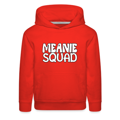 Meanie SQUAD - Youth Hoodie - red