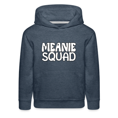 Meanie SQUAD - Youth Hoodie - heather denim