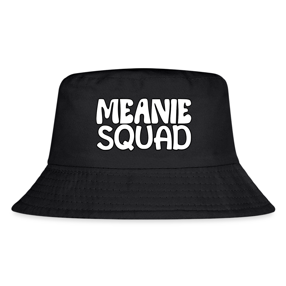 MEANIE SQUAD - Kid's Bucket Hat - black