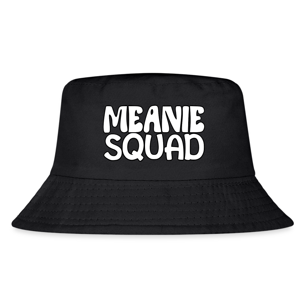 MEANIE SQUAD - Kid's Bucket Hat - black