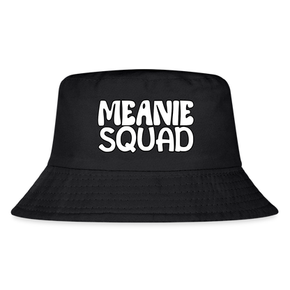 MEANIE SQUAD - Kid's Bucket Hat - black