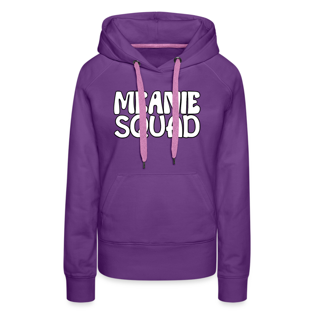 MEANIE SQUAD - Women’s Premium Hoodie - purple 