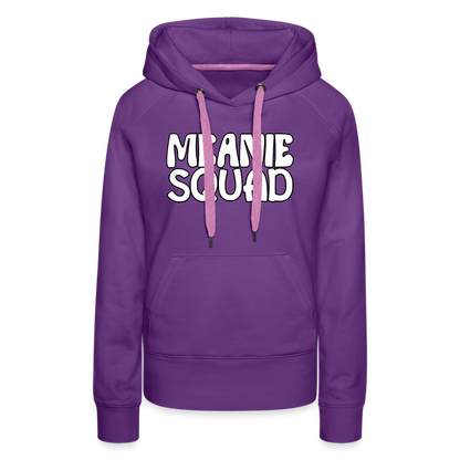 MEANIE SQUAD - Women’s Premium Hoodie - purple 