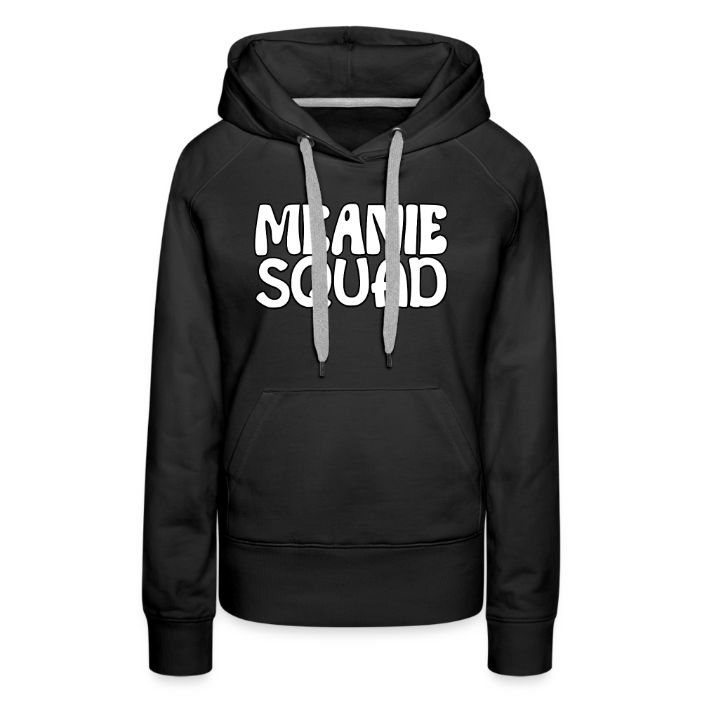 MEANIE SQUAD - Women’s Premium Hoodie - black