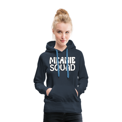 MEANIE SQUAD - Women’s Premium Hoodie - navy