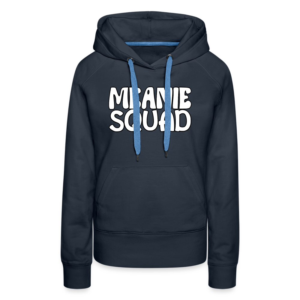 MEANIE SQUAD - Women’s Premium Hoodie - navy