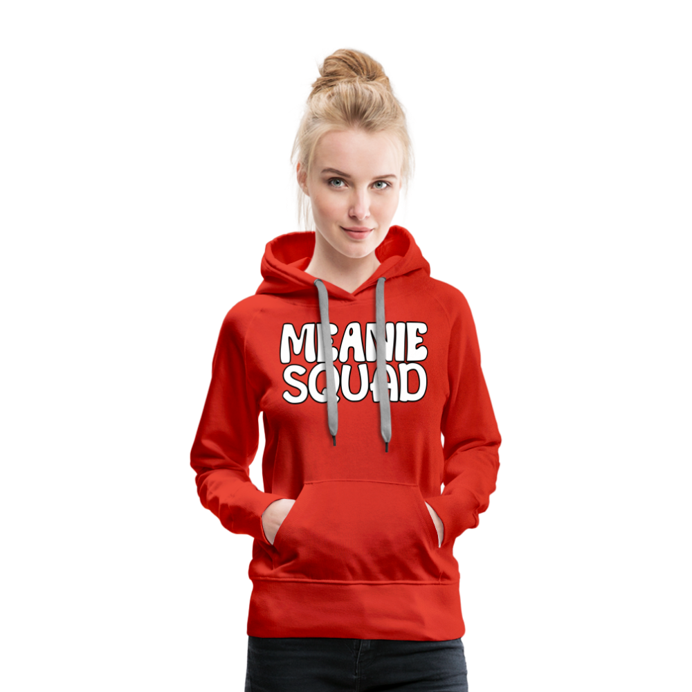 MEANIE SQUAD - Women’s Premium Hoodie - red