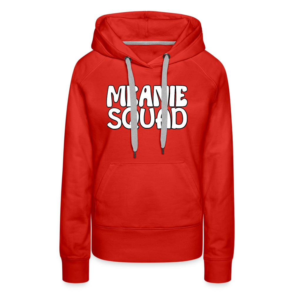 MEANIE SQUAD - Women’s Premium Hoodie - red