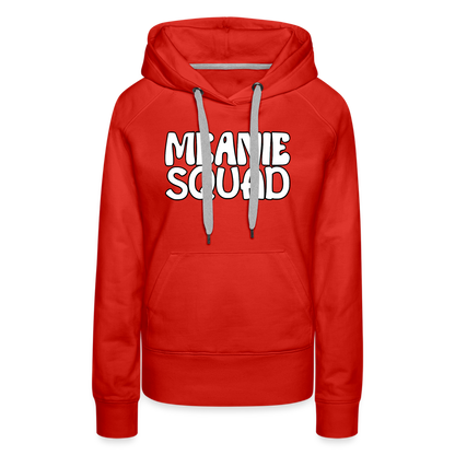 MEANIE SQUAD - Women’s Premium Hoodie - red