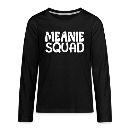 MEANIE SQUAD - Youth LongSleeve Shirt - black