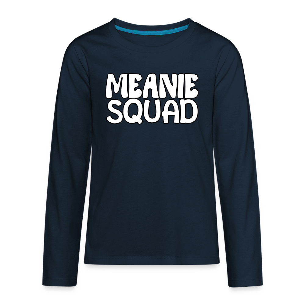 MEANIE SQUAD - Youth LongSleeve Shirt - deep navy