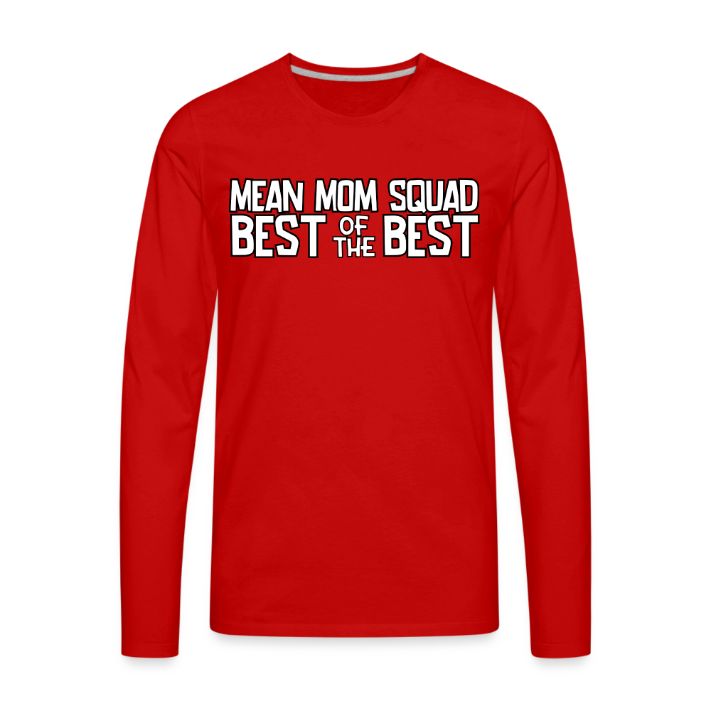 Best of the Best - Adult Long Sleeve Shirt - red