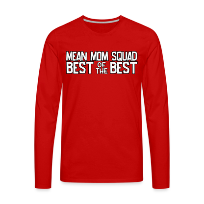 Best of the Best - Adult Long Sleeve Shirt - red