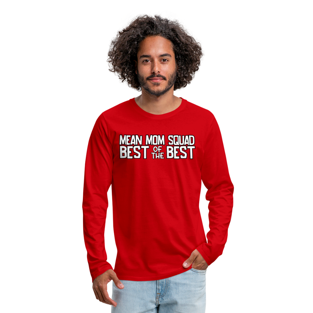 Best of the Best - Adult Long Sleeve Shirt - red