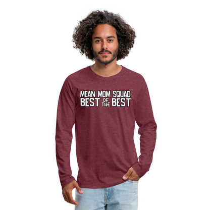 Best of the Best - Adult Long Sleeve Shirt - heather burgundy