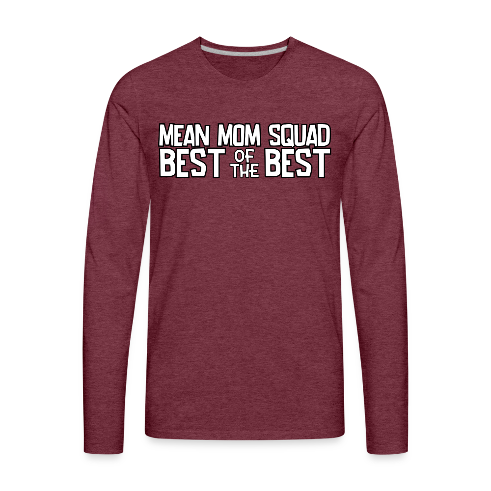 Best of the Best - Adult Long Sleeve Shirt - heather burgundy