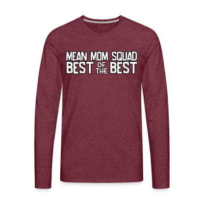 Best of the Best - Adult Long Sleeve Shirt - heather burgundy