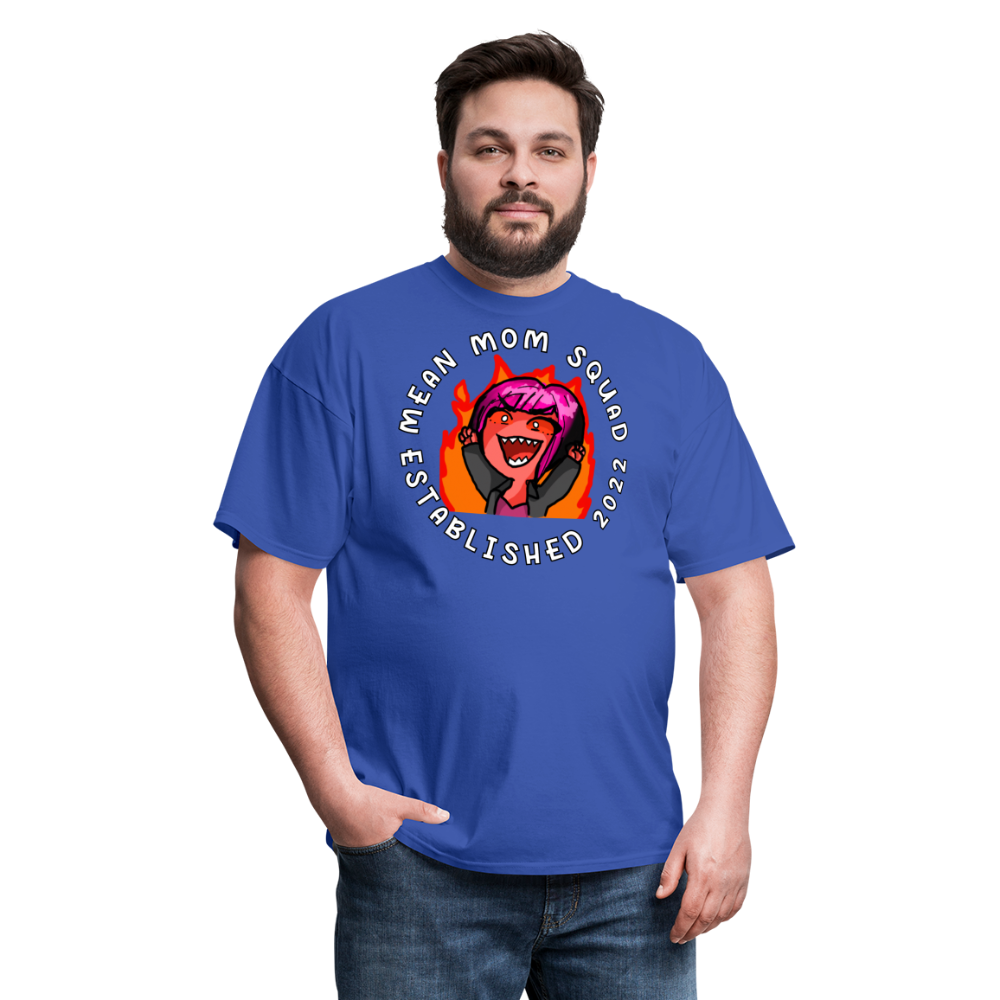 Mean Mom SQUAD Est. 2022 - Adult T-Shirt Unisex - royal blue