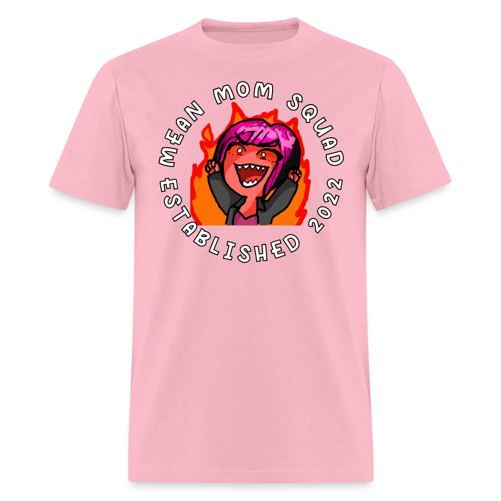 Mean Mom SQUAD Est. 2022 - Adult T-Shirt Unisex - pink