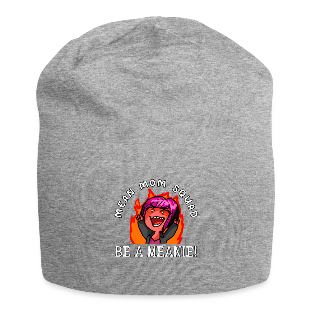 Be A Meanie - Jersey Beanie - heather gray