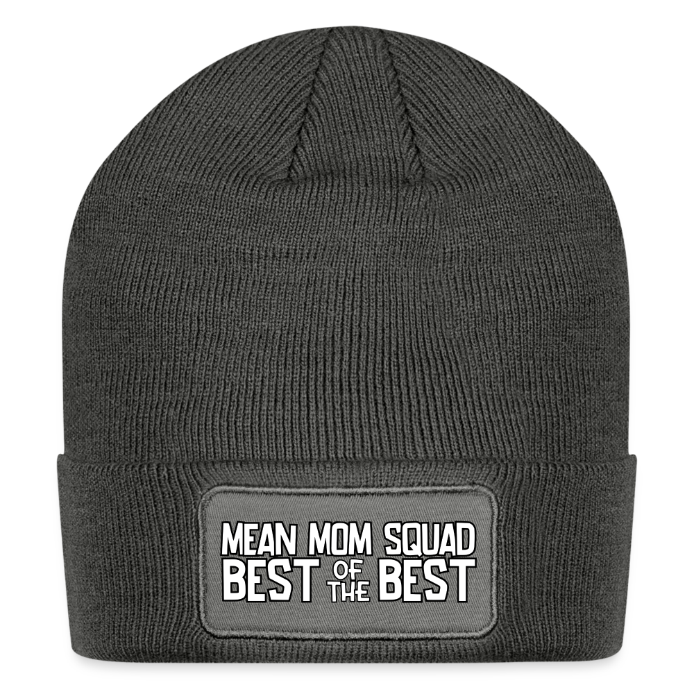 BOTB - Patch Beanie - charcoal grey