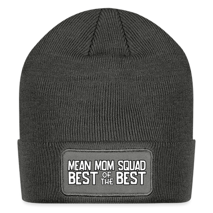 BOTB - Patch Beanie - charcoal grey