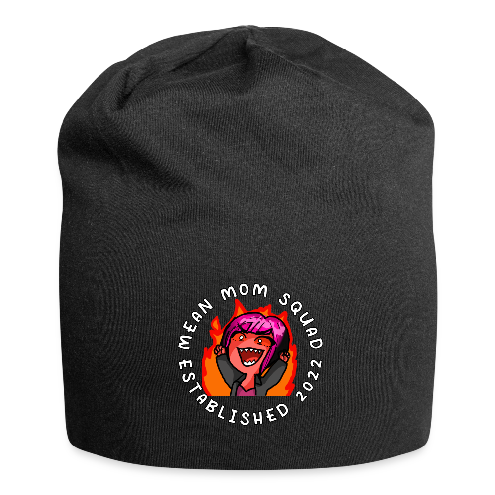 Mean Mom SQUAD Est. 2022 - Jersey Beanie - black