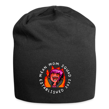 Mean Mom SQUAD Est. 2022 - Jersey Beanie - black