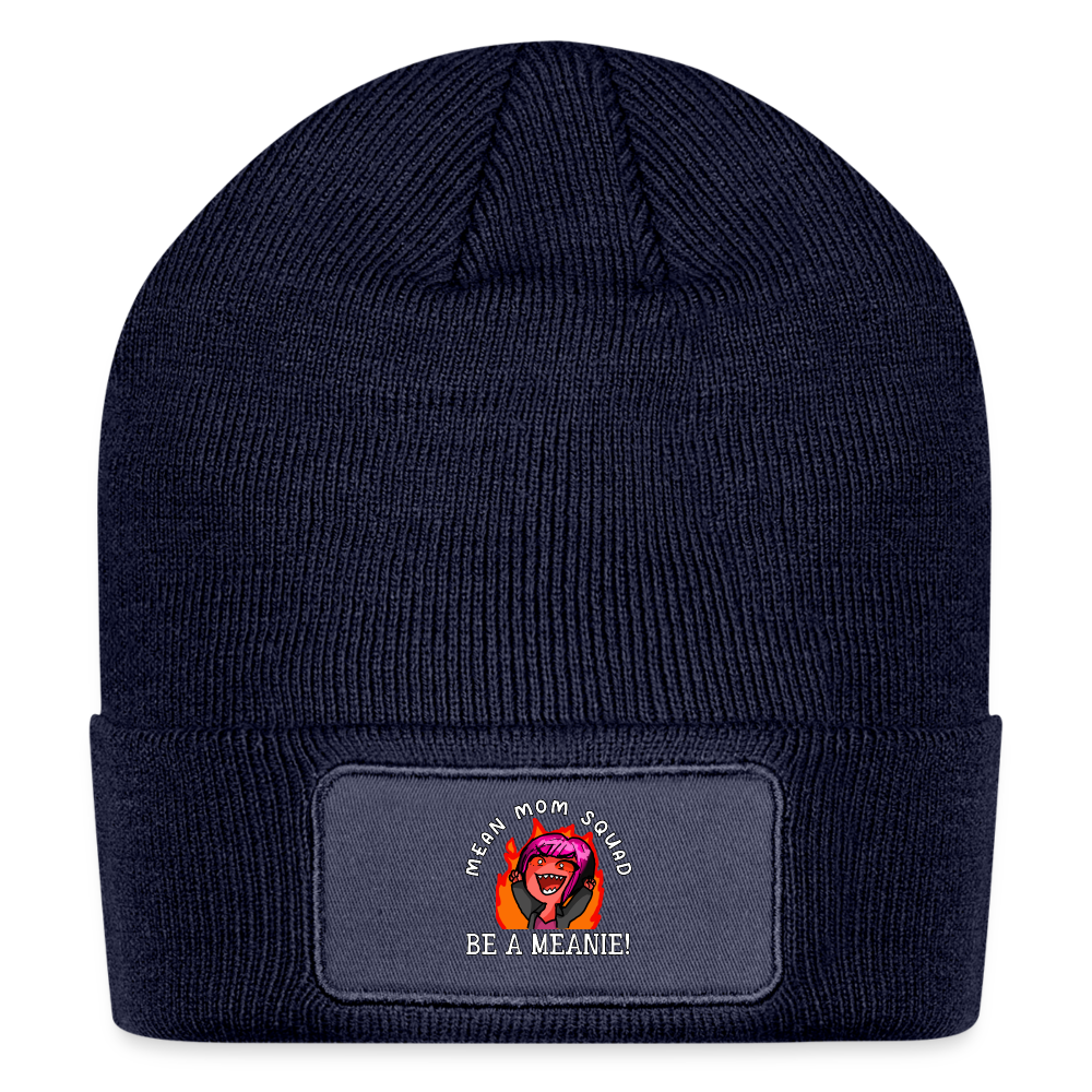 Be A Meanie - Patch Beanie - navy