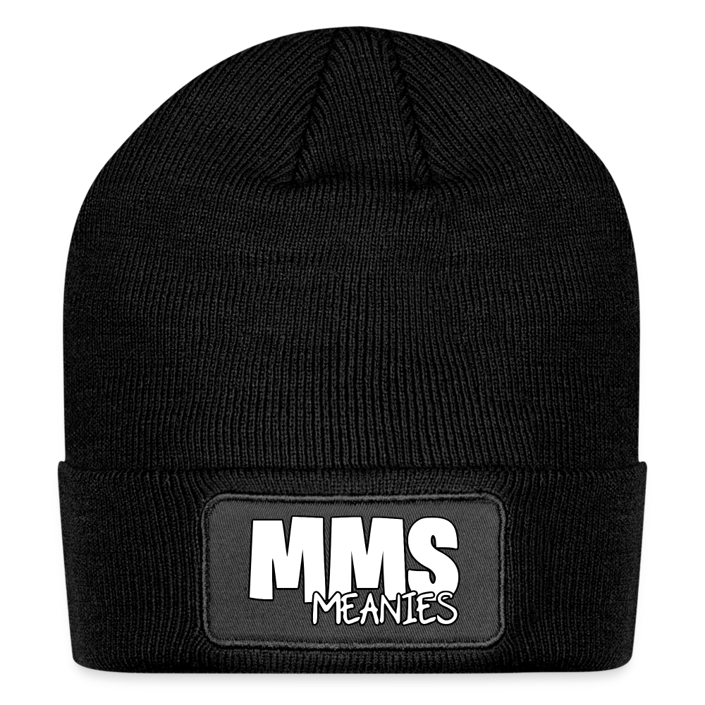 MMS Meanies - Patch Beanie - black