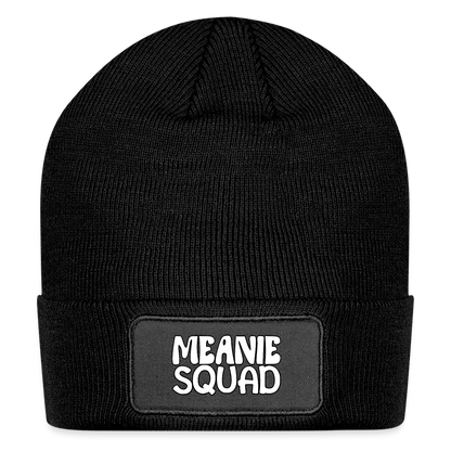 MEANIE SQUAD - Patch Beanie - black