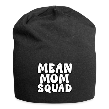 Mean Mom SQUAD - Jersey Beanie - black