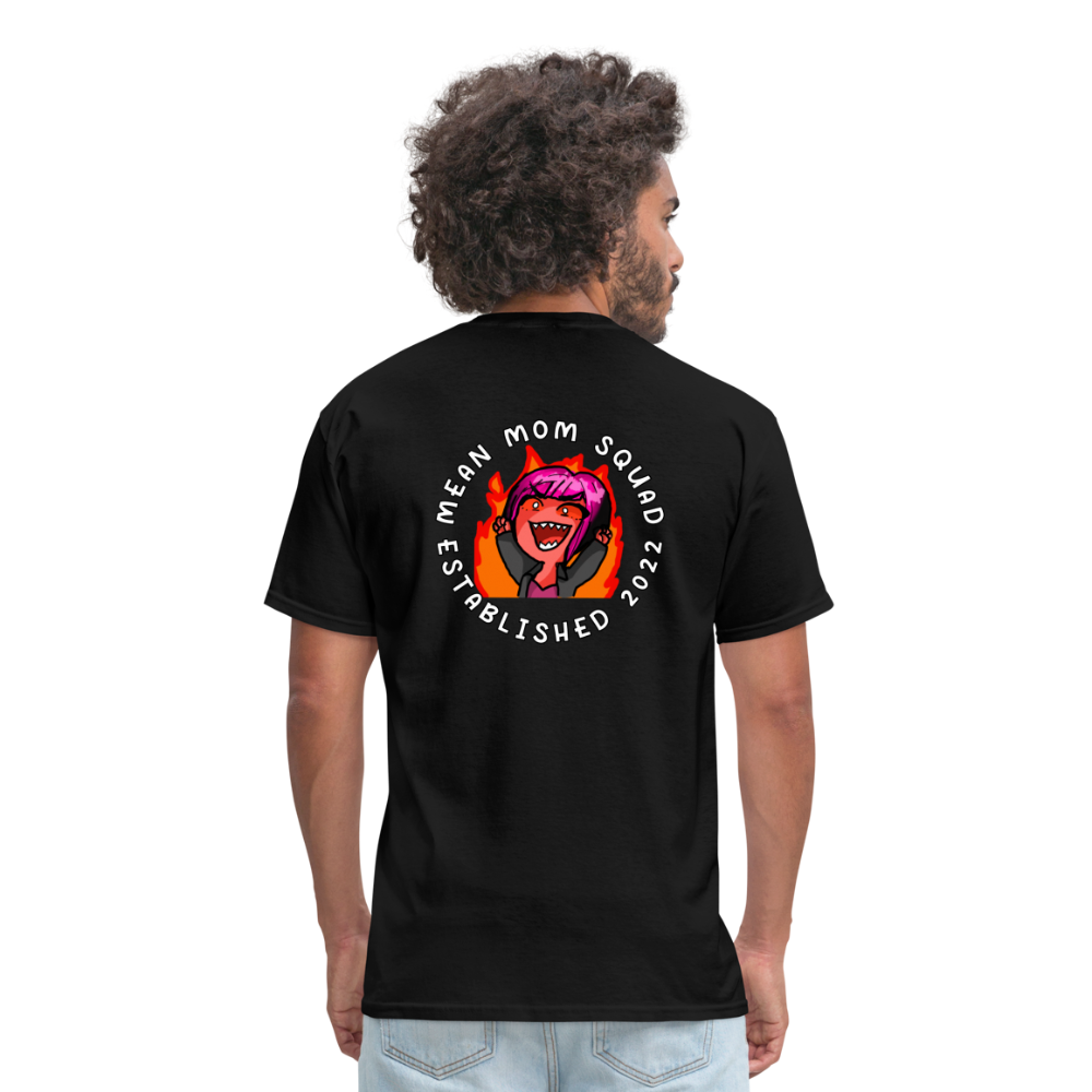 Mean Mom SQUAD Est. 2022 | Adult Ultimate Gamer Shirt Unisex - black