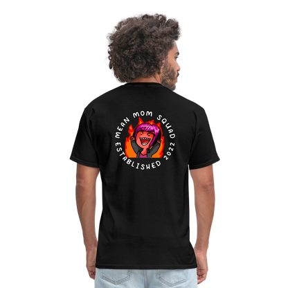 Mean Mom SQUAD Est. 2022 | Adult Ultimate Gamer Shirt Unisex - black