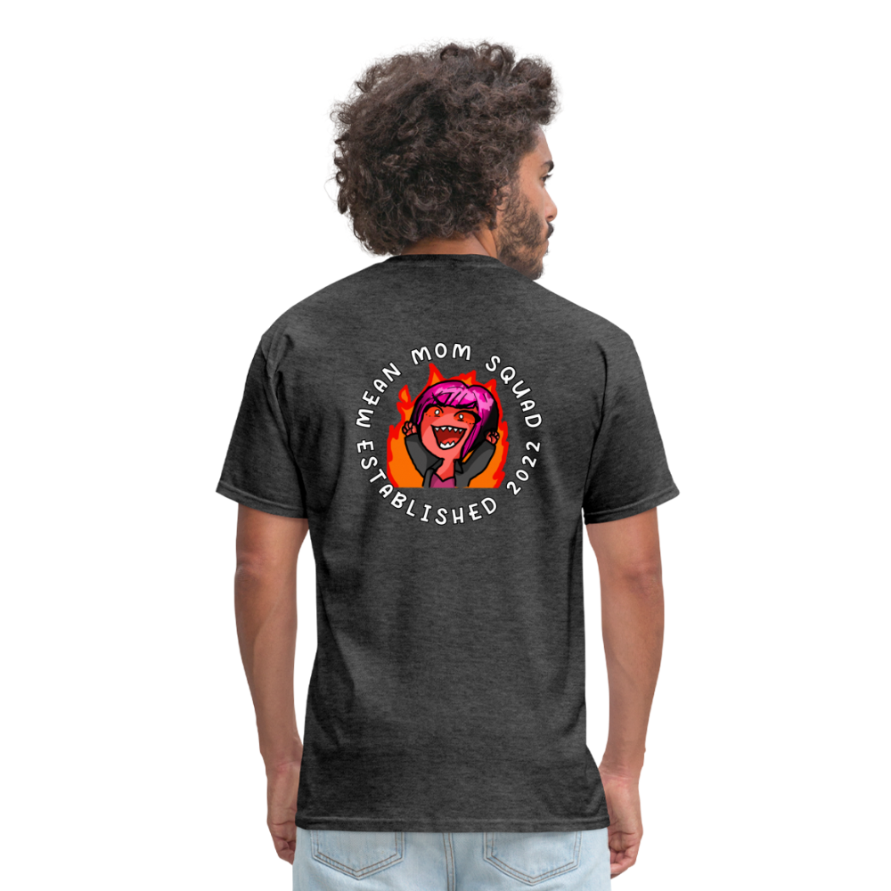 Mean Mom SQUAD Est. 2022 | Adult Ultimate Gamer Shirt Unisex - heather black