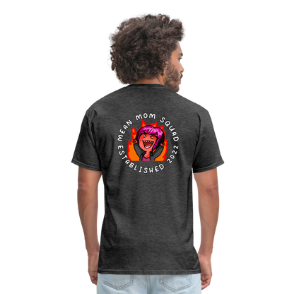 Mean Mom SQUAD Est. 2022 | Adult Ultimate Gamer Shirt Unisex - heather black