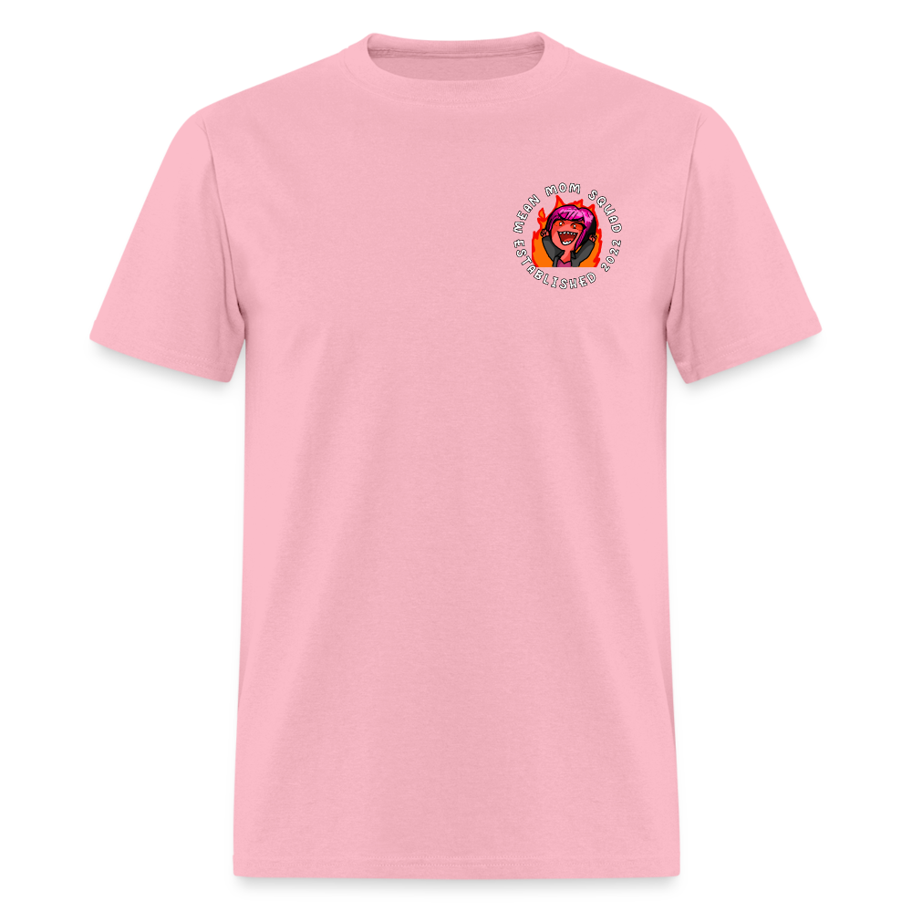 Mean Mom SQUAD Est. 2022 | Adult Ultimate Gamer Shirt Unisex - pink