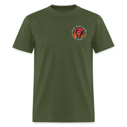 Mean Mom SQUAD Est. 2022 | Adult Ultimate Gamer Shirt Unisex - military green