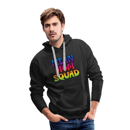 MEAN MOM SQUAD Colorful | Men's Premium Hoodie - black