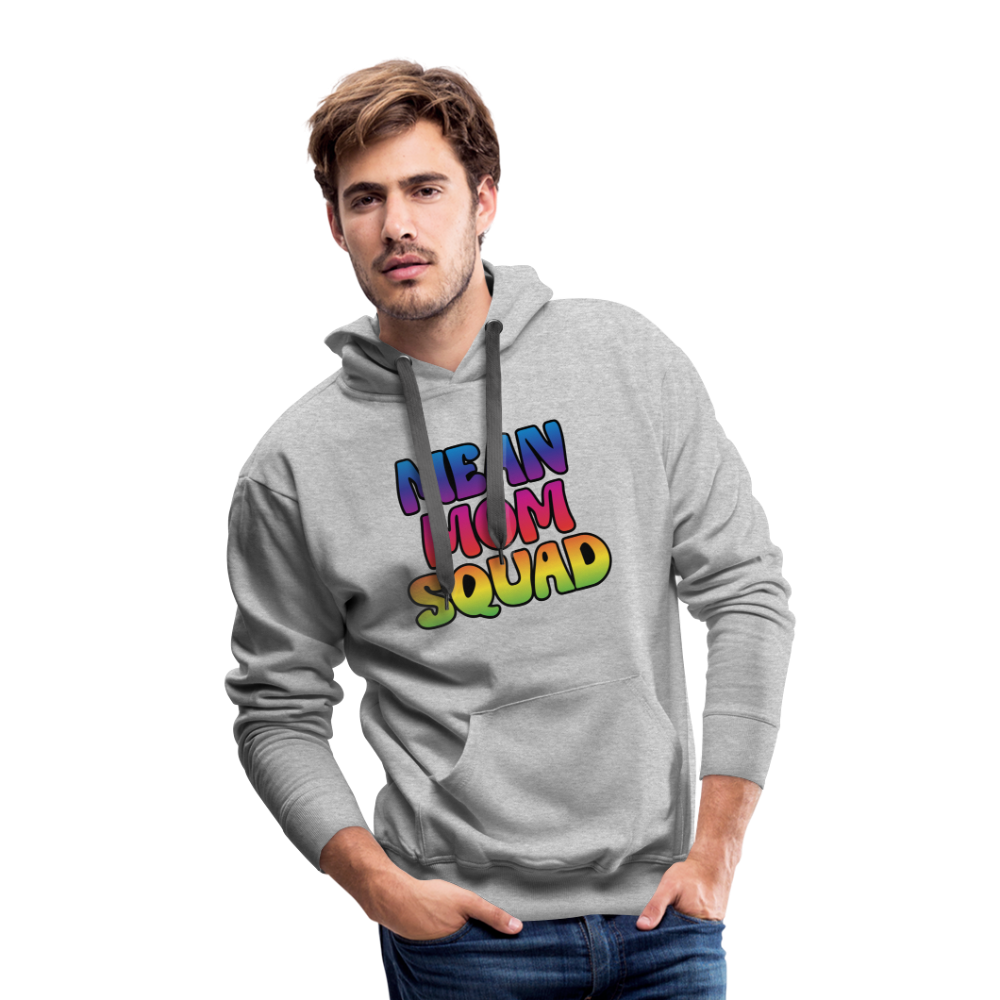 MEAN MOM SQUAD Colorful | Men's Premium Hoodie - heather grey